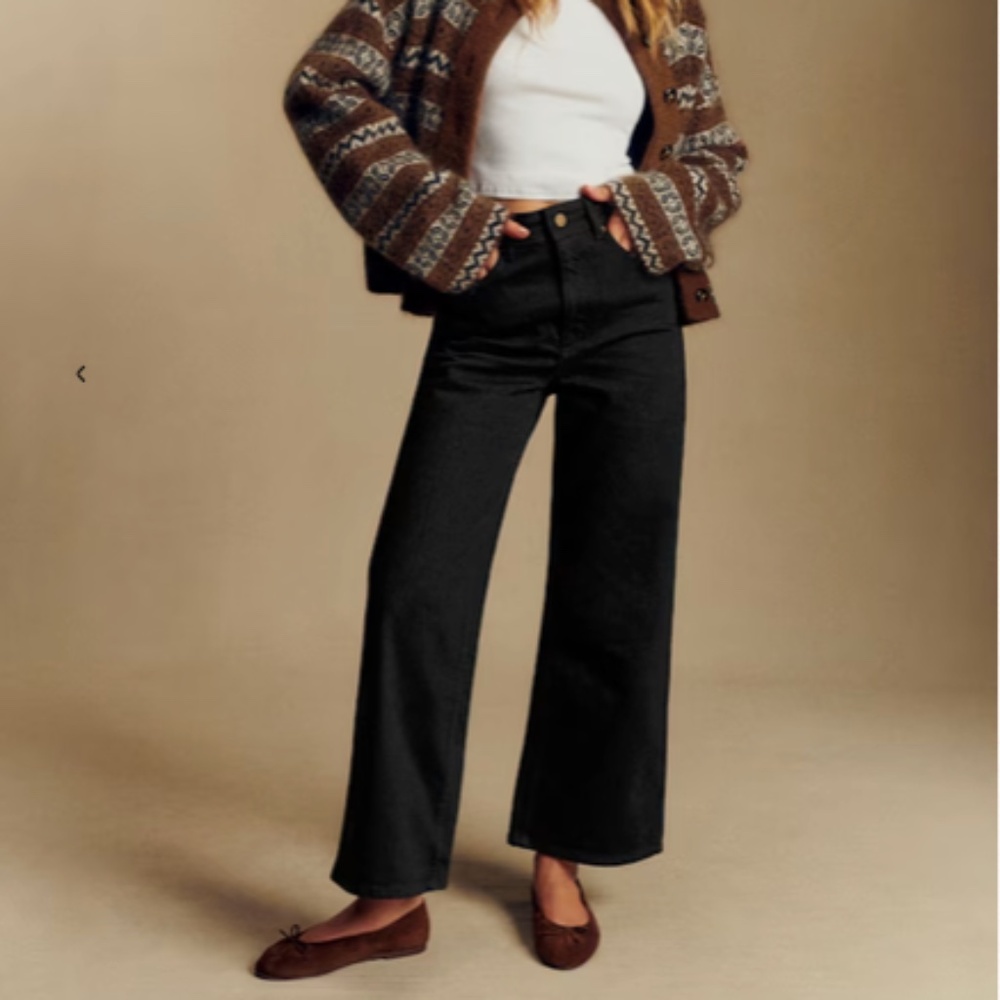 Sézane Le Crop jeans, NWT!